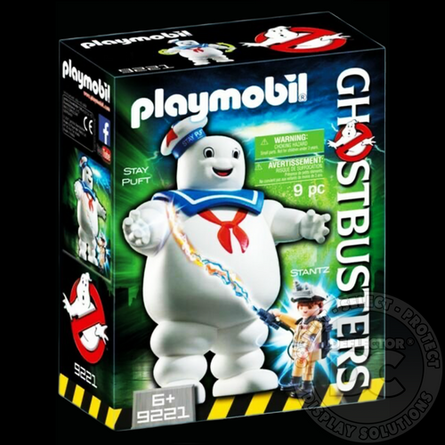 Playmobil Ghostbusters Stantz With Stay Puft Figure Display