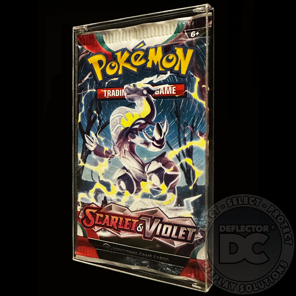 Pokemon Trading Card Game Pack Display Case