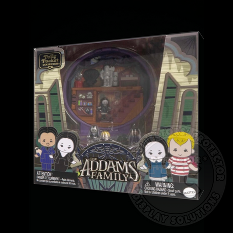 Polly Pocket Collector Addams Family Compact Display Case