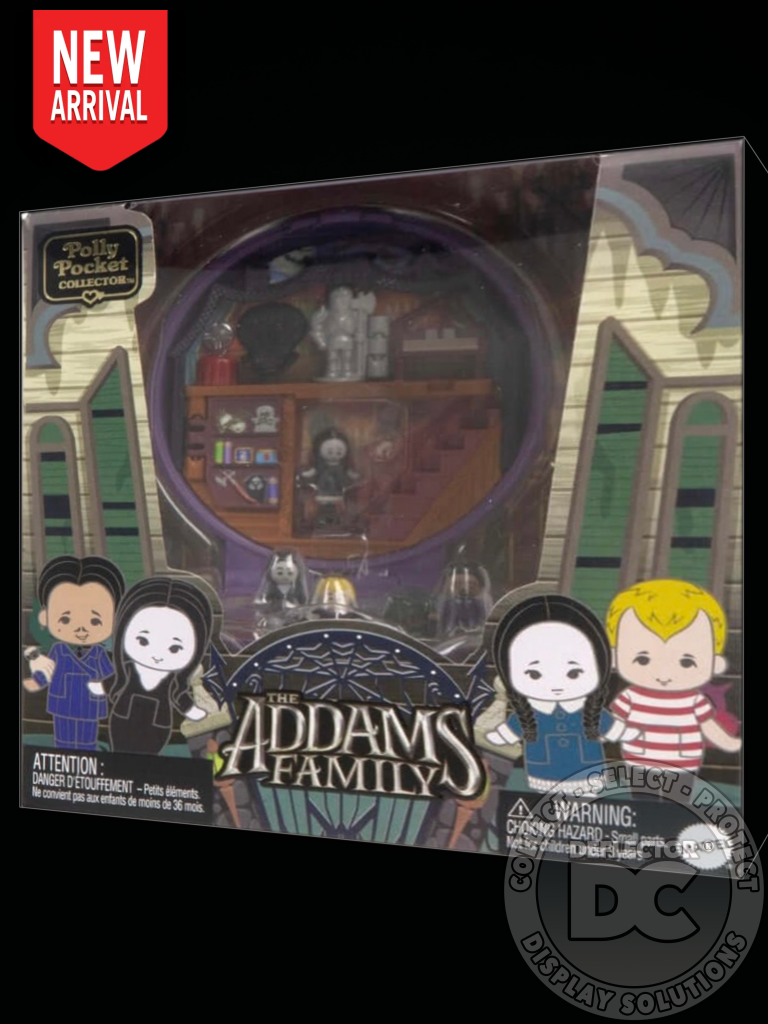 Polly Pocket Collector Addams Family Compact Display Case