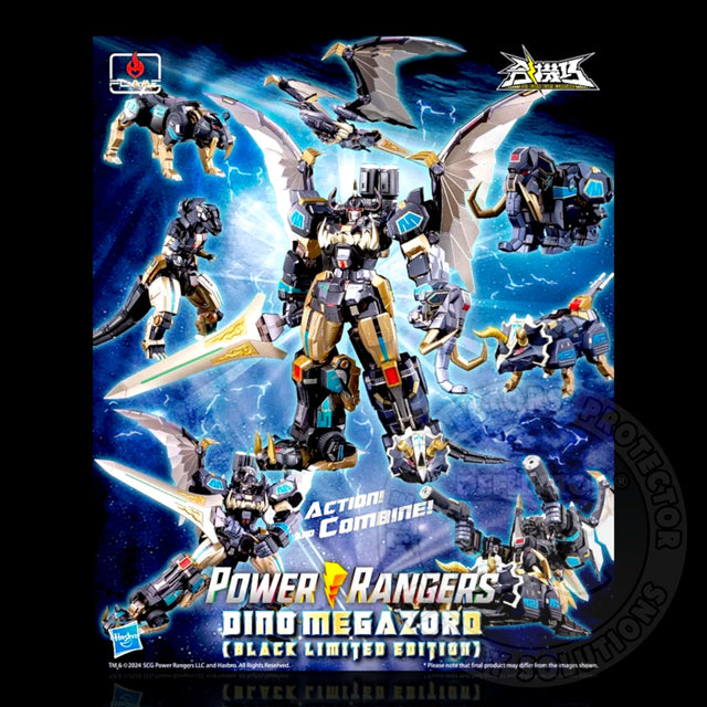 Power Rangers Go! Kara Kuri Combine Dino Megazord (Black