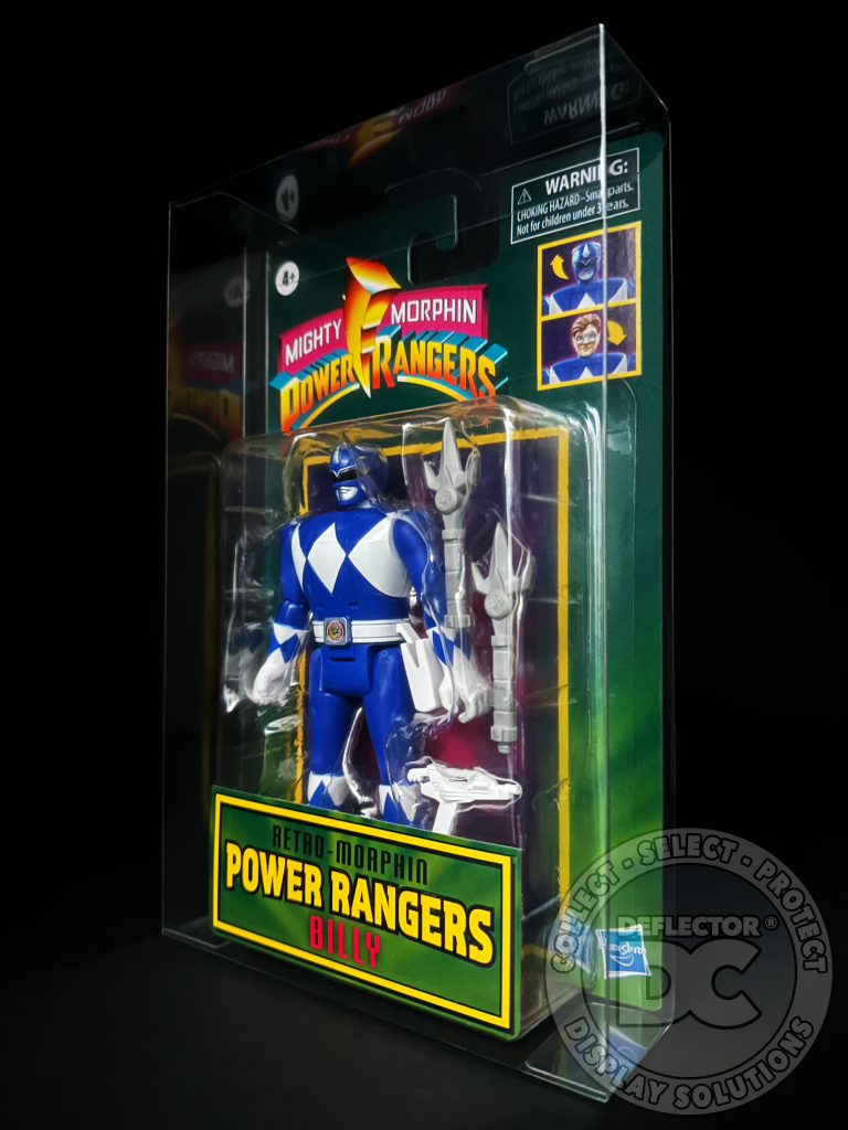 Power Rangers Retro Morphin Figure Folding Display Case