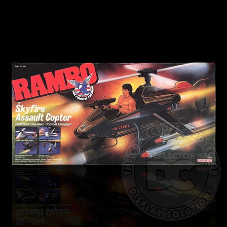 Rambo The Force of Freedom Skyfire Assault Copter Display