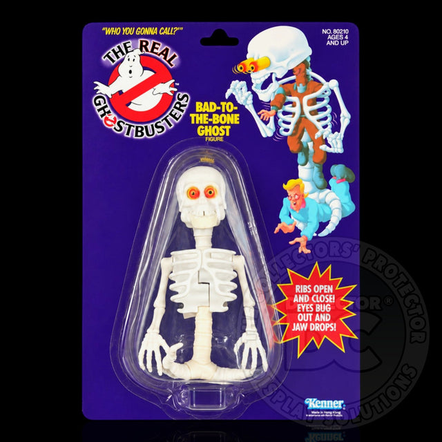 The Real Ghostbusters Bad To The Bone Ghost Figure Display