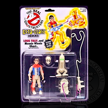 The Real Ghostbusters Ecto-Glow Heroes Figure Display Case