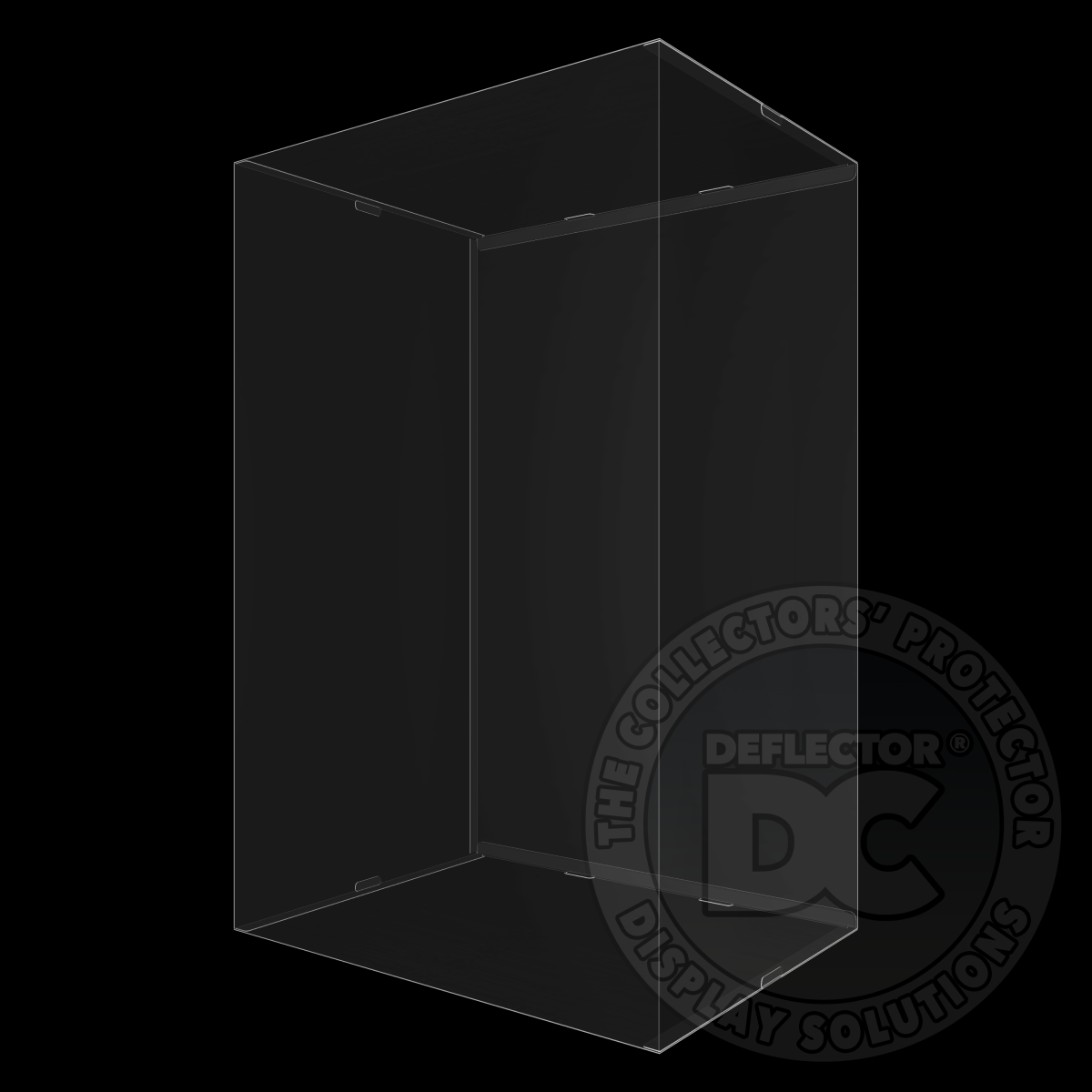 The Real Ghostbusters Fire Station Headquarters Display Case DELUXE 600µm Folding Display Case