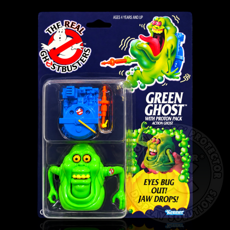 The Real Ghostbusters Green Ghost With Proton Pack Figure