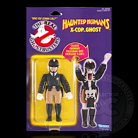 The Real Ghostbusters Haunted Humans Figure Display Case