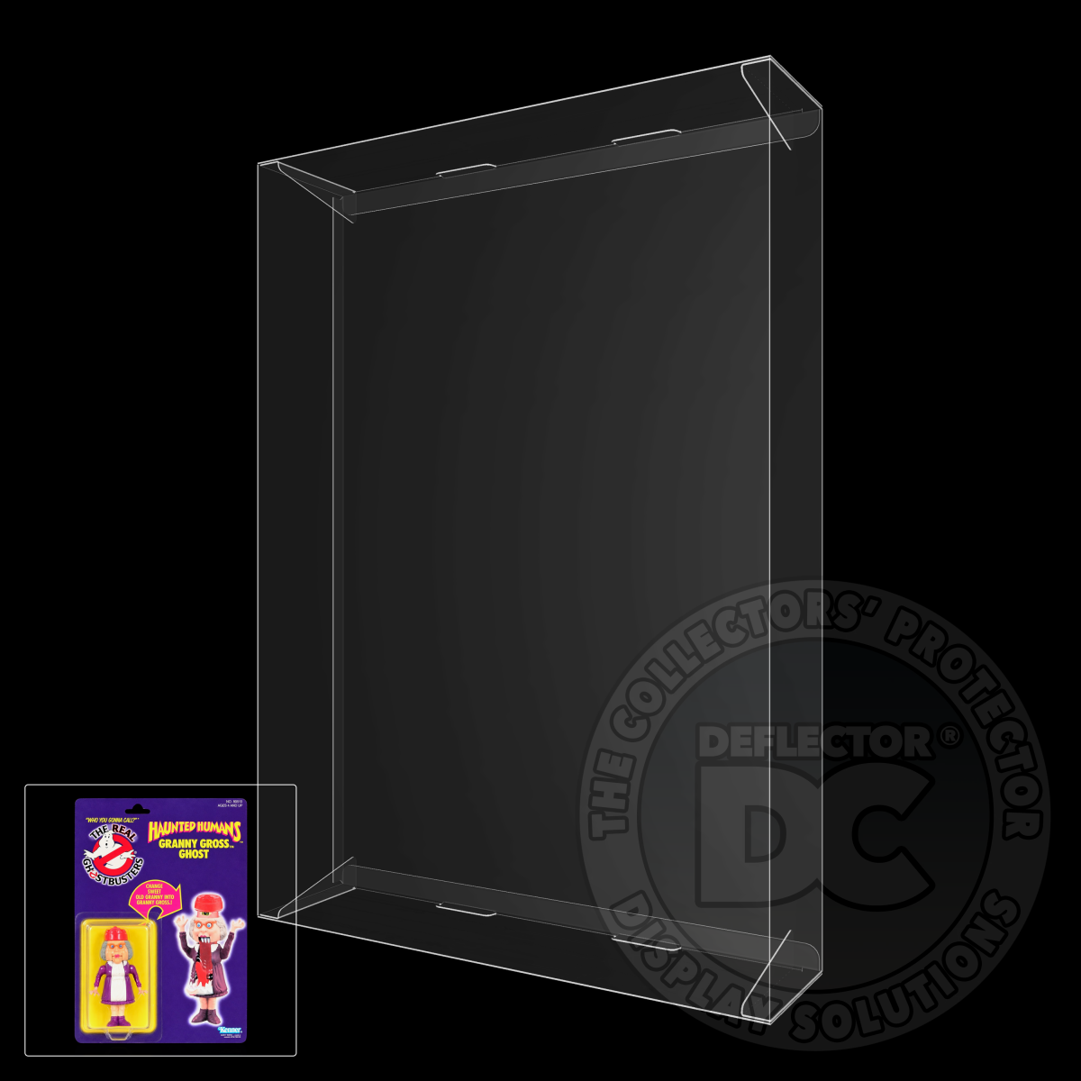 The Real Ghostbusters Haunted Humans Figure Display Case