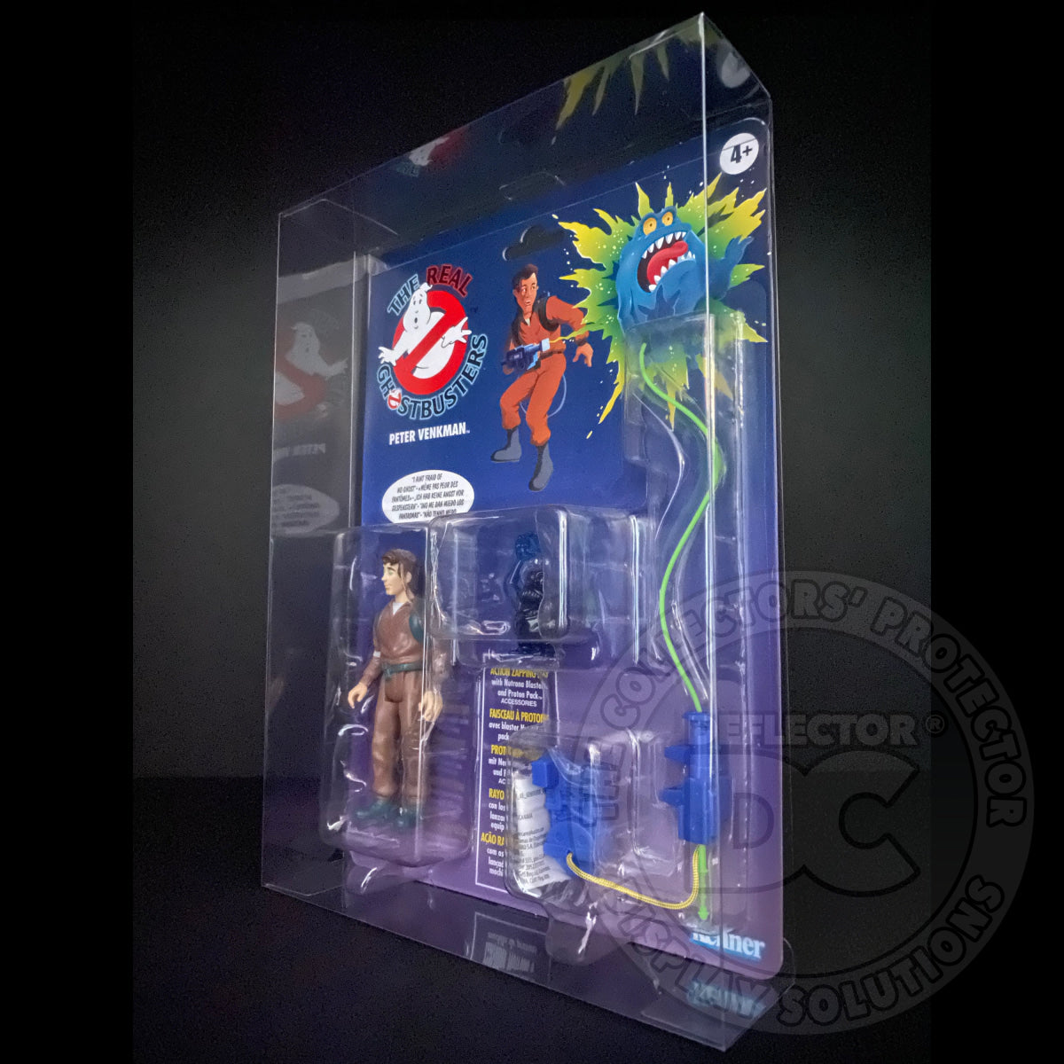 The Real Ghostbusters Kenner Classics Figure Display Case