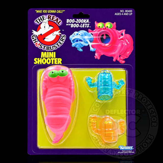 The Real Ghostbusters Mini Shooter Display Case