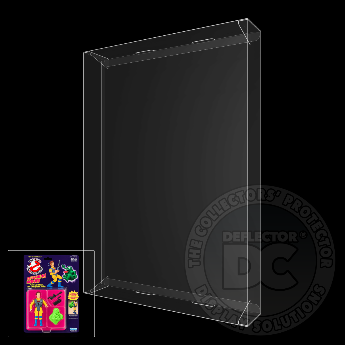 The Real Ghostbusters Screaming Heroes Figure Display Case