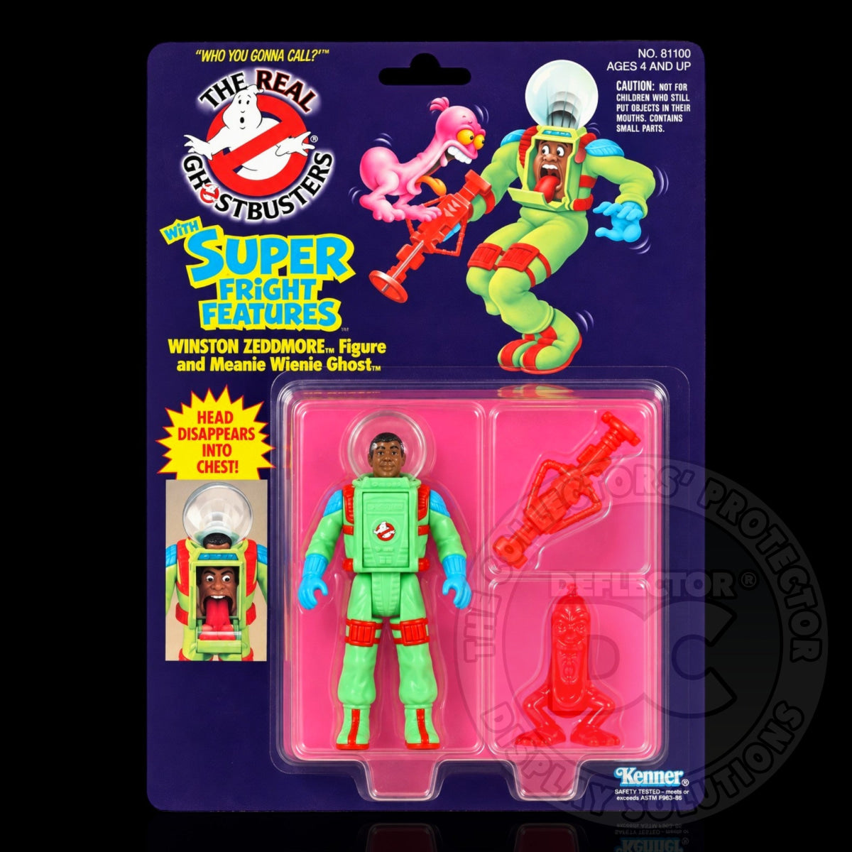 The Real Ghostbusters Super Fright Features Figure Display