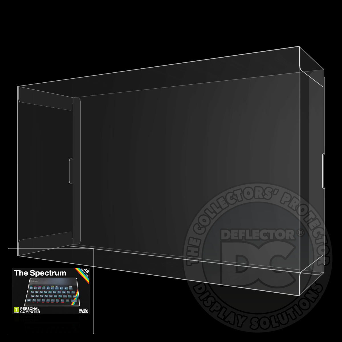 Retro Games Spectrum Mini Console Display Case