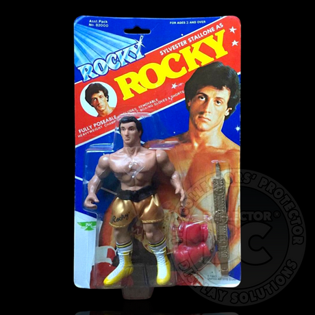 Rocky Fully Poseable (Phoenix Toys) Figure Display Case