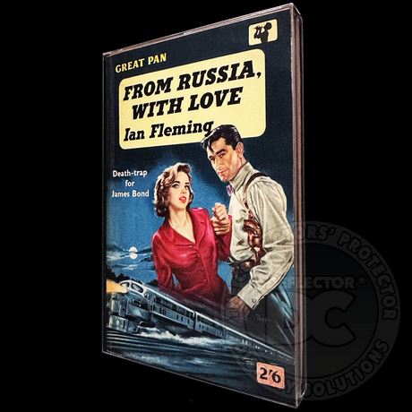 Russia Love First Edition (UK) Paperback Book Display Case