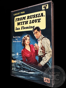 Russia Love First Edition (UK) Paperback Book Display Case