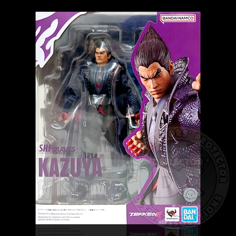 S.H Figuarts Tekken 8 Kazuya Mishima Figure Display Case