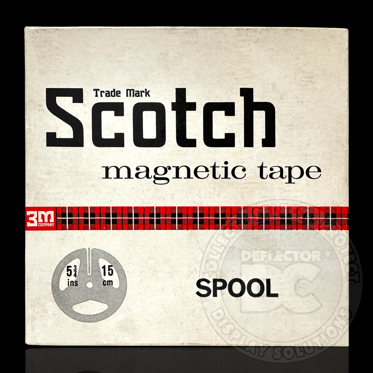 Scotch 3M 5 3/4” - 15cm Magnetic Tape Spool Display Case