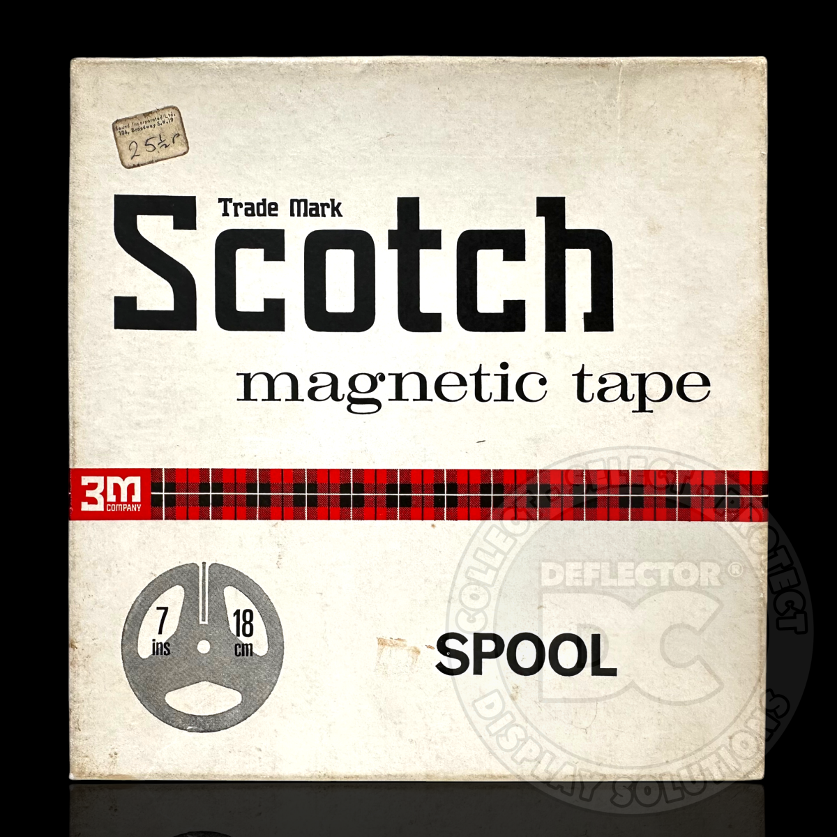 Scotch 3M 7” - 18cm Magnetic Tape Spool Display Case