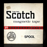 Scotch 3M 7” - 18cm Magnetic Tape Spool Display Case