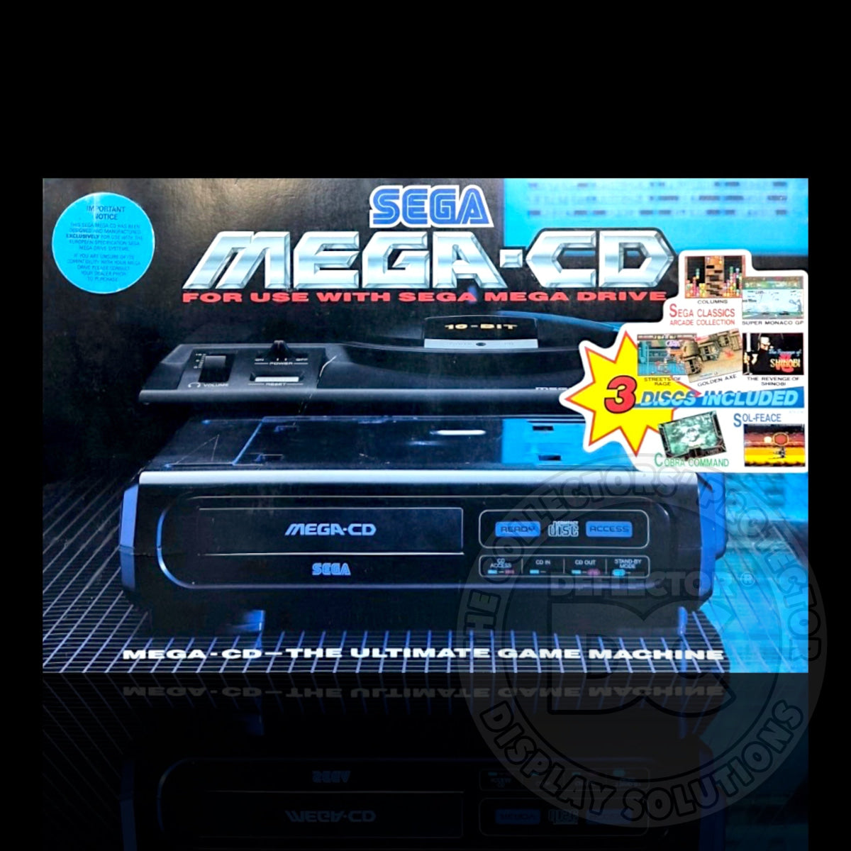 Sega Mega CD 1 Console Display Case