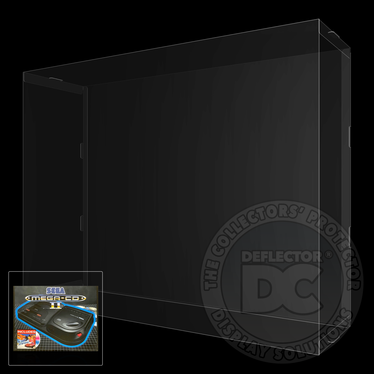 Sega Mega - CD 2 Console Display Case
