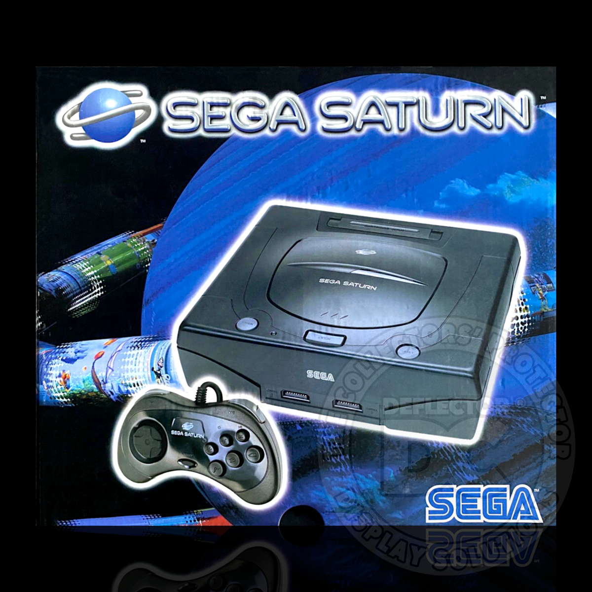 Sega Saturn Console Display Case