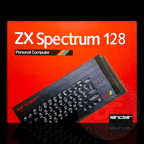Sinclair ZX Spectrum 128K Personal Computer Display Case