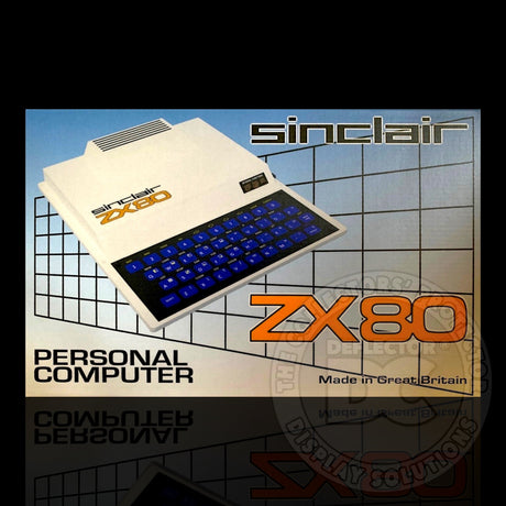 Sinclair ZX80 Personal Computer Display Case
