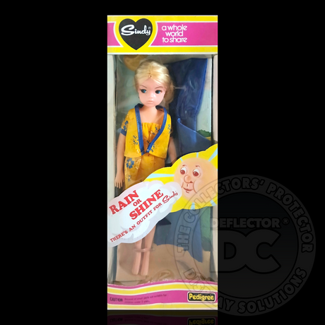 Sindy Rain or Shine Doll Display Case