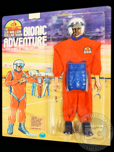 Six Million Dollar Man Bionic Adventure Set Display Case