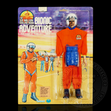 The Six Million Dollar Man Bionic Adventure Set Display Case