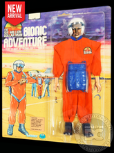 Load image into Gallery viewer, Six Million Dollar Man Bionic Adventure Set Display Case