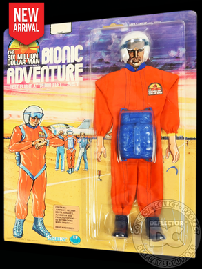 Six Million Dollar Man Bionic Adventure Set Display Case