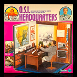 The Six Million Dollar Man O.S.I. Headquarters Display Case DELUXE 600µm / Box Tuck Folding Display Case