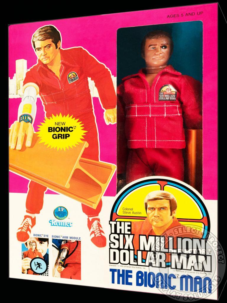 Six Million Dollar Man Steve Austin Bionic Grip Figure