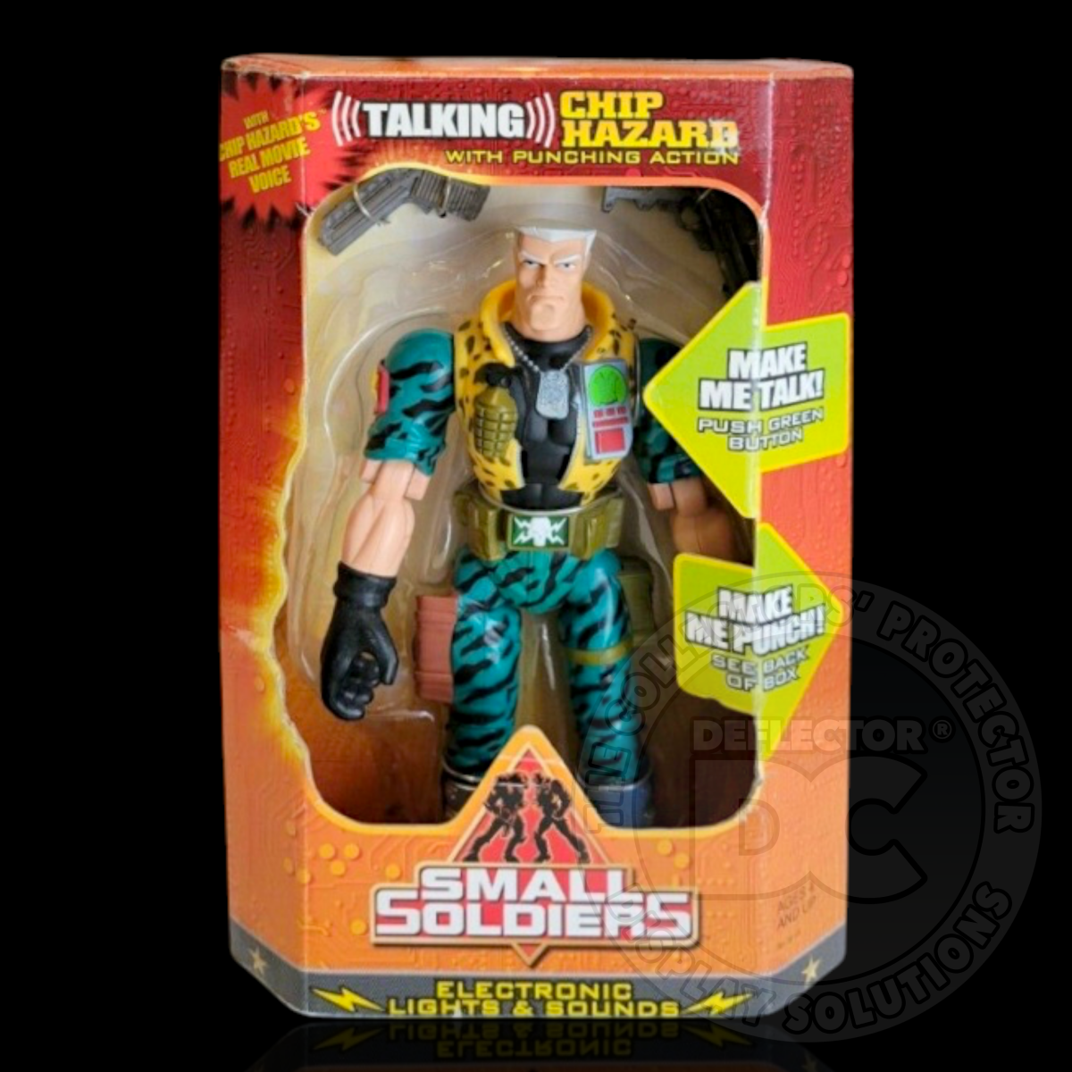 Small Soldiers Electronic Talking 12” Action Figure Display