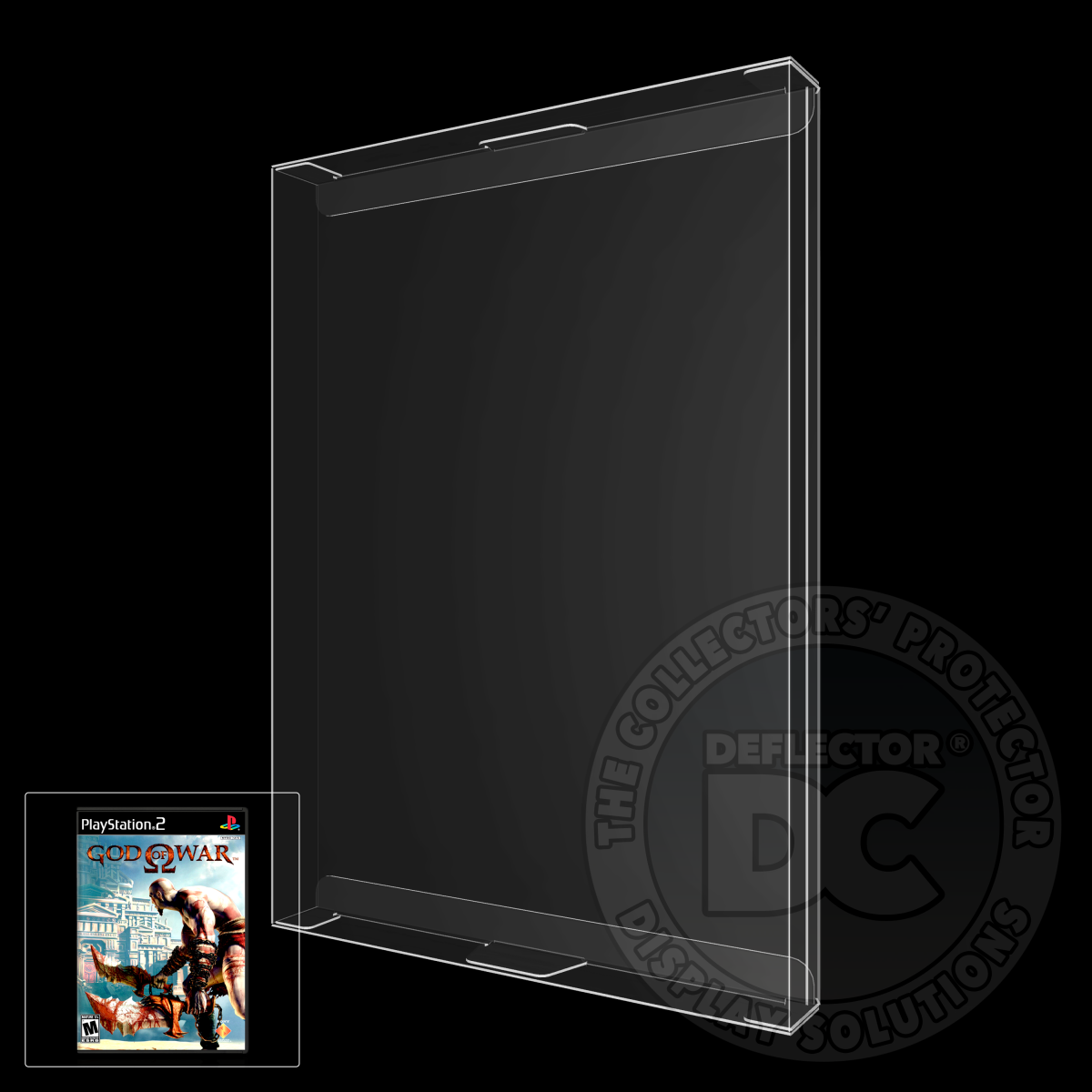 Sony PlayStation 2 (PS2) Game Case Display Case