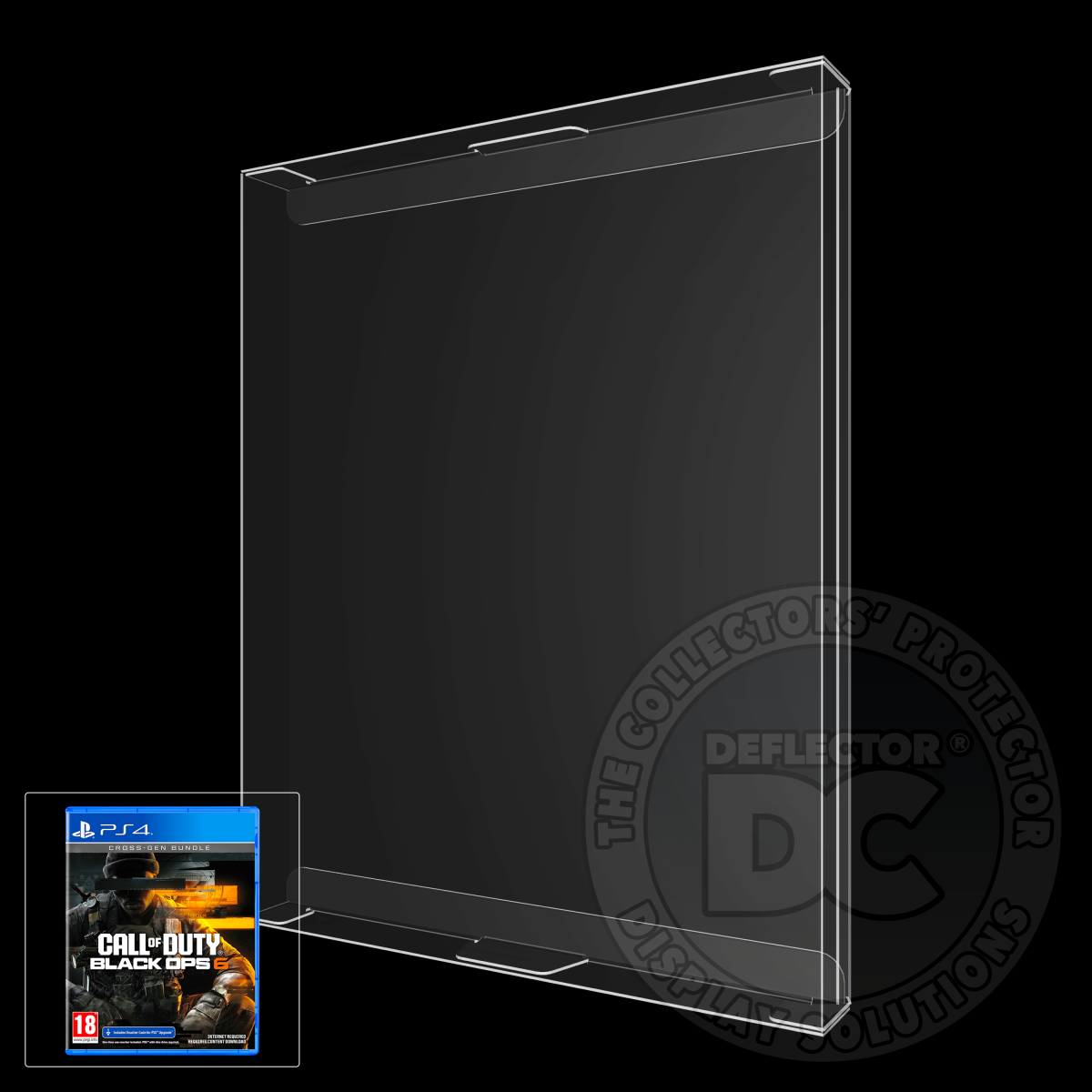 Sony PlayStation 4 (PS4) Game Case Display Case