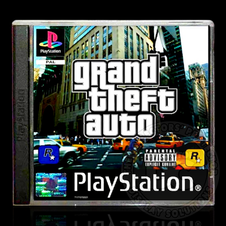Sony PlayStation (PS1) Game Case Display Case