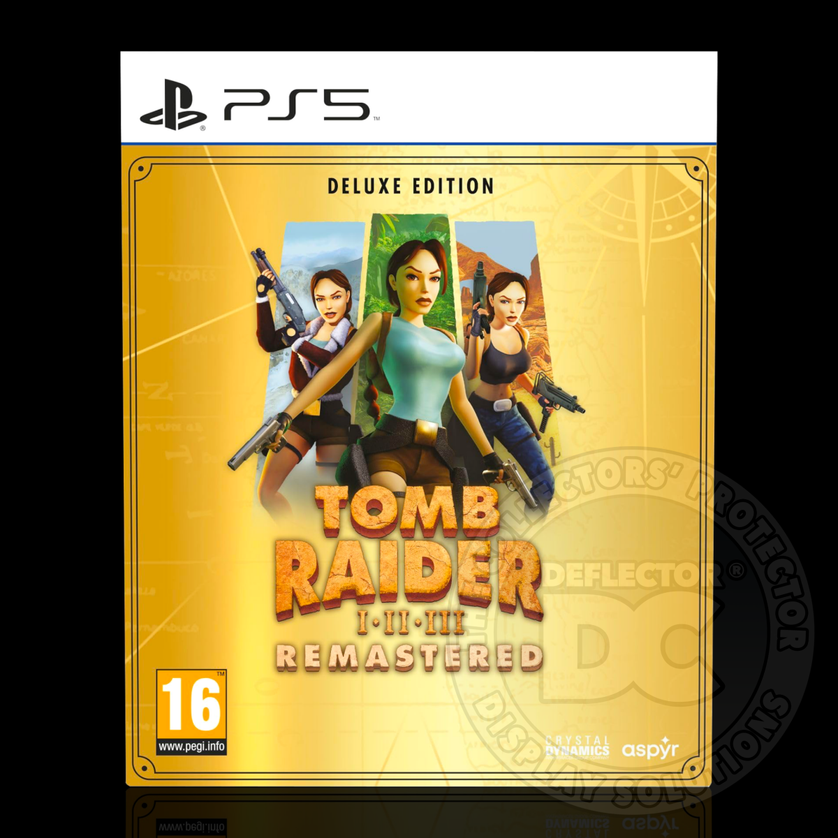 Sony PS5 Tomb Raider Remastered Deluxe Edition Display Case