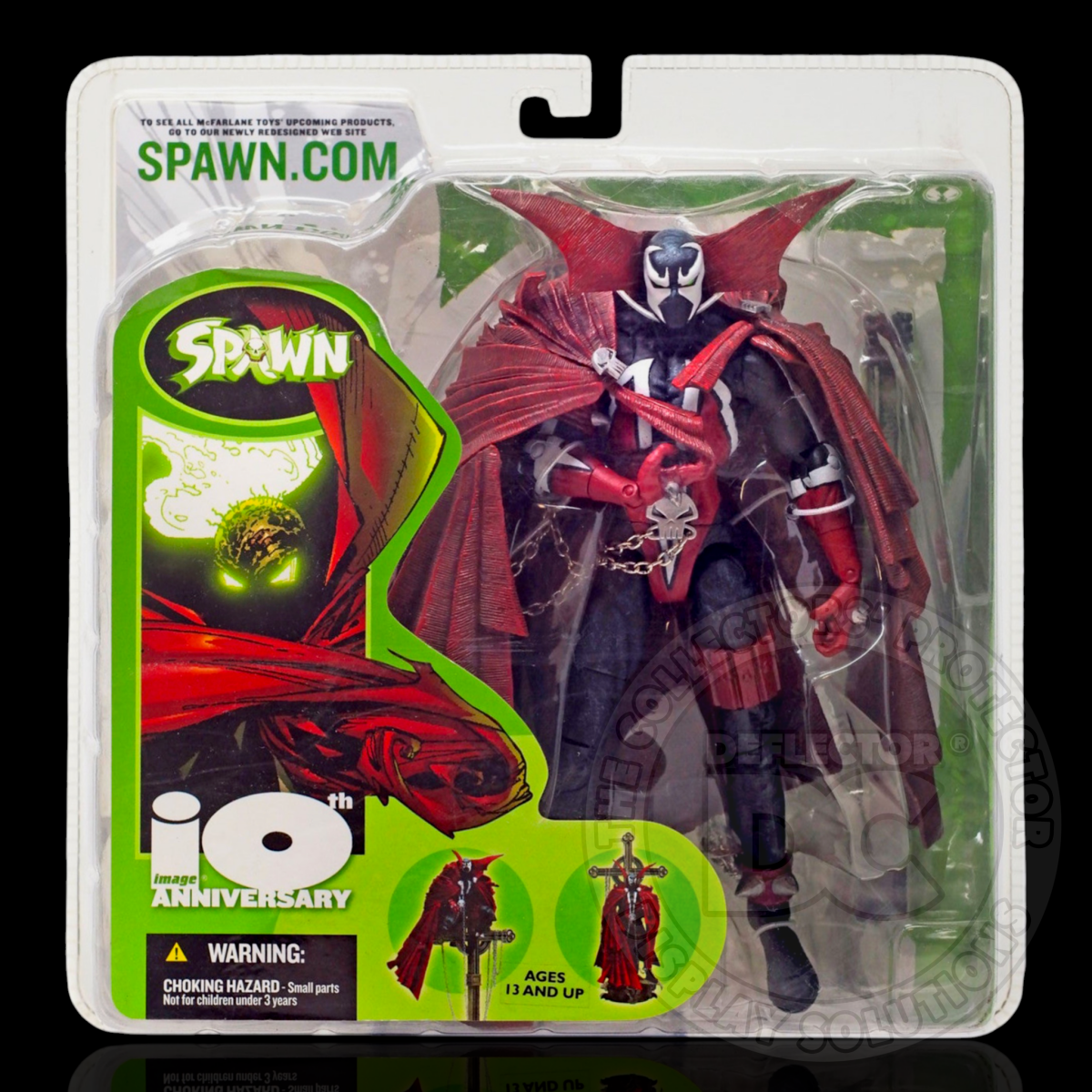 Spawn 10th Anniversary Spawn Action Figure Display Case