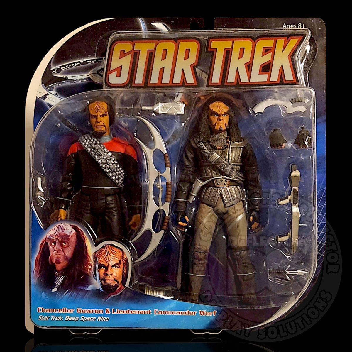 Star Trek Deep Space Nine Chancellor Gowron & Lieutenant