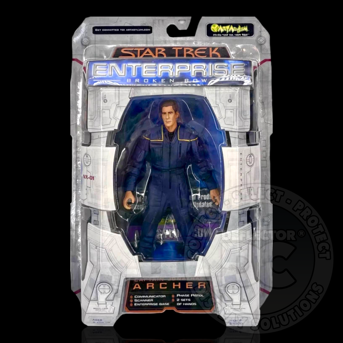 Star Trek Enterprise Broken Bow Figure Display Case