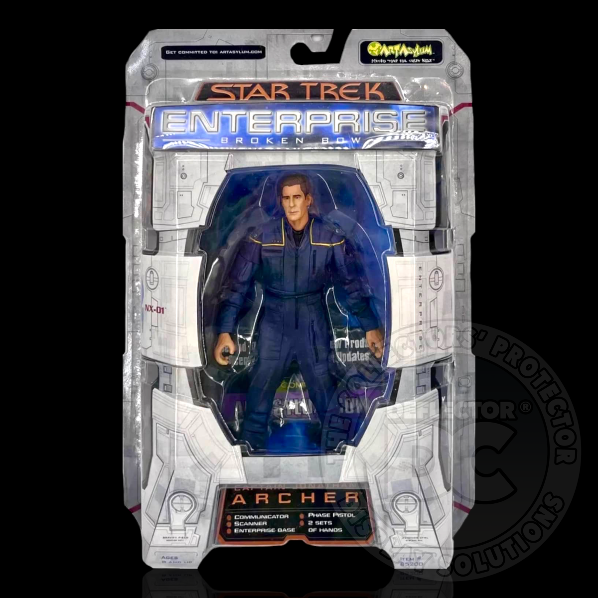 Star Trek Enterprise Broken Bow Figure Display Case