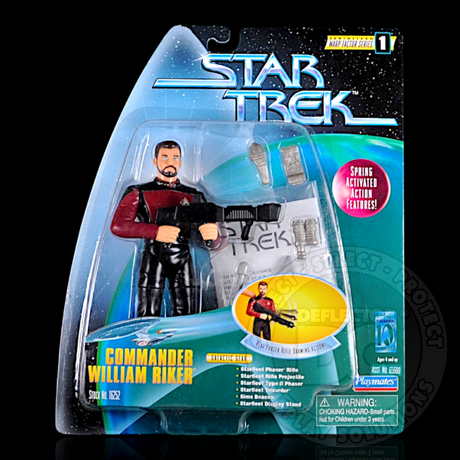 Star Trek Warp Factor Series Combat Action Figure Display