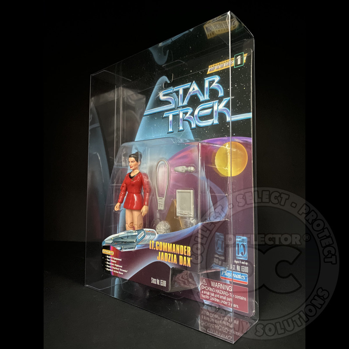 Star Trek Warp Factor Series Figure Folding Display Case