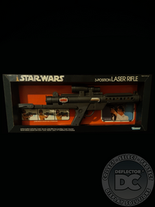 Star Wars 3 Position Laser Rifle (Kenner) Display Case