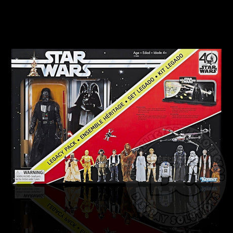 Star Wars 40th Anniversary Legacy Pack Figure Display Case